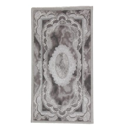 Klassischer Teppich grauer 60x110x orientalische muster maschinengewebter Teppich