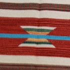 Indischer Kelim teppich 140x200 moderner Baumwollteppich