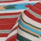 Indischer Kelim teppich 140x200 moderner Baumwollteppich