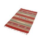 Indischer Kelim teppich 70x140 moderner Kilim