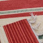 Indischer Kelim teppich 70x140 moderner Kilim