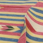 Indischer Kelim Teppich 140x200 moderner baumwolle Kelim