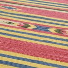 Indischer Kelim teppich 90x150 moderner Kilim