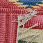 Indischer Kelim läufer 60x240 moderner Baumwollteppich