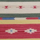 Indischer Kelim teppich 70x140 moderner Kilim