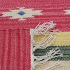 Indischer Kelim teppich 70x140 moderner Kilim