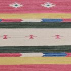 Indischer Kelim teppich 90x150 dünner Baumwollteppich