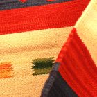 Indischer Kelim läufer 60x200 moderner Baumwollteppich