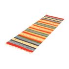 Indischer Kelim läufer 60x200 moderner Baumwollteppich