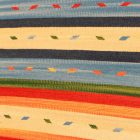 Indischer Kelim läufer 60x200 moderner Baumwollteppich