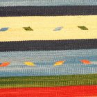 Indischer Kelim läufer 60x200 moderner Baumwollteppich