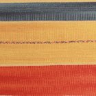 Indischer Kelim läufer 60x200 moderner Baumwollteppich