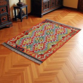 Kelim teppich Chobi 84x118 handgewebter teppich Kilim
