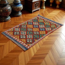 Kelim teppich Chobi 84x124 handgewebter teppich Kilim