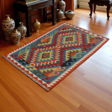 Kelim teppich Chobi 86x129 handgewebter teppich Kilim