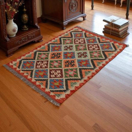 Kelim teppich Chobi 137x97 handgewebter wolle Kilim 