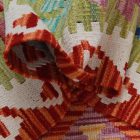 Kelim Teppich Chobi 155x98 handgewebter afghanischer Kelim aus Wolle