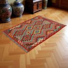 Kelim teppich Chobi 138x103 handgewebter wolle Kilim 