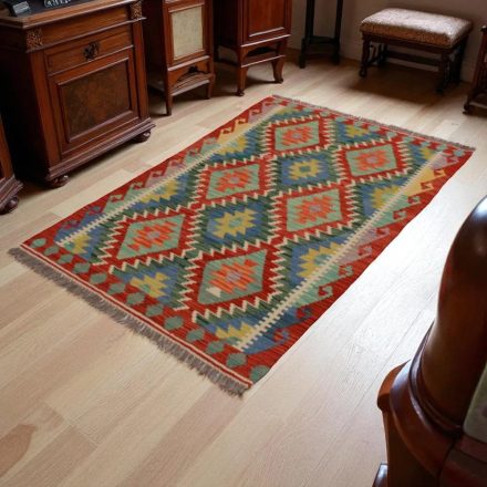 Kelim teppich Chobi 158x104 handgewebter wolle Kilim 