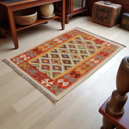 Kelim teppich Chobi 142x97 handgewebter wolle Kilim 
