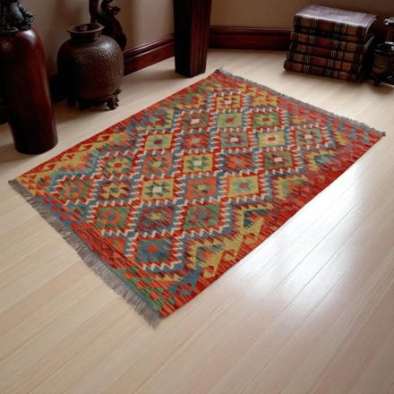 Kelim teppich Chobi 141x110 handgewebter wolle Kilim 