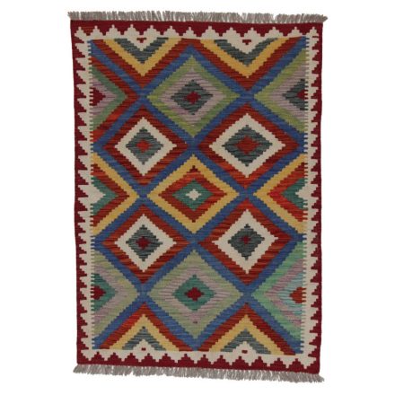 Kelim teppich Chobi 142x101 handgewebter wolle Kilim 