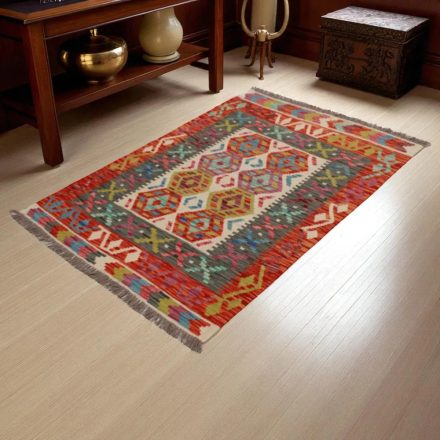 Kelim teppich Chobi 138x101 handgewebter wolle Kilim 