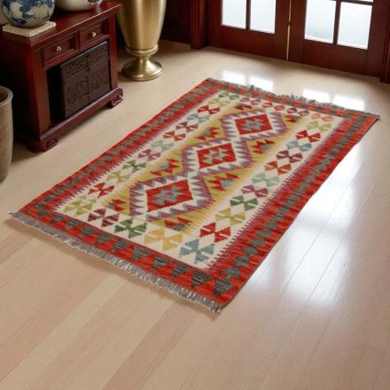 Kelim teppich Chobi 142x96 handgewebter wolle Kilim 