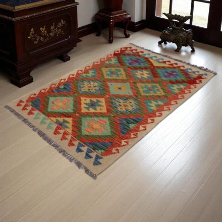 Kelim teppich Chobi 140x96 handgewebter wolle Kilim 
