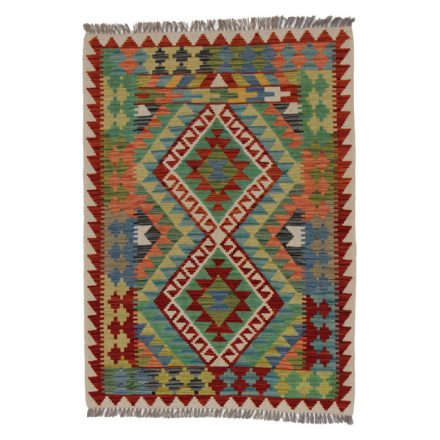 Kelim teppich Chobi 142x103 handgewebter wolle Kilim 