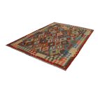 Kelim teppich Chobi 205x295 handgewebter Afghan Kilim