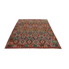Kelim teppich Chobi 201x288 handgewebter Afghan Kilim