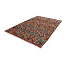 Kelim teppich Chobi 201x288 handgewebter Afghan Kilim
