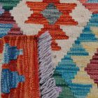 Kelim teppich Chobi 201x288 handgewebter Afghan Kilim