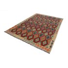 Kelim teppich Chobi 203x296 handgewebter Afghan Kilim