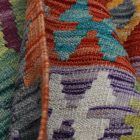 Kelim teppich Chobi 205x287 handgewebter Afghan Kilim