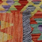 Kelim teppich Chobi 205x287 handgewebter Afghan Kilim