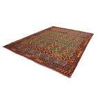 Kelim teppich Chobi 253x360 handgewebter Afghan Kilim
