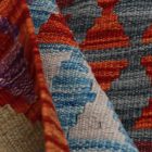 Kelim teppich Chobi 247x300 handgewebter Afghan Kilim