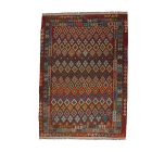 Kelim teppich Chobi 245x340 handgewebter Afghan Kilim