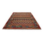 Kelim teppich Chobi 245x340 handgewebter Afghan Kilim