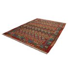 Kelim teppich Chobi 245x340 handgewebter Afghan Kilim
