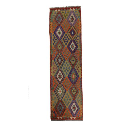 Kelim teppich Chobi 83x291 handgewebter Afghan Kilim