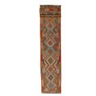 Kelim läufer Chobi 105x686 extra langer handgewebter Kilim