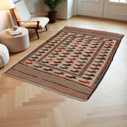 Nomad Kelim teppich Adarskan 129x200 gewebter Wandteppich