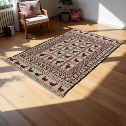 Nomad Kelim teppich Adarskan 126x202 gewebter Wandteppich