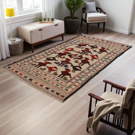 Nomad Kelim teppich Adarskan 116x206 gewebter Wandteppich