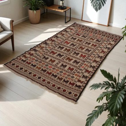 Nomad Kelim teppich Adarskan 121x213 gewebter Wandteppich