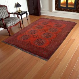   Afghanischer Teppich Elefantenfuß 156x208 Handgeknüpfter orientteppich