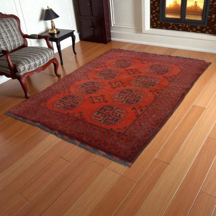 Afghanischer Teppich Elefantenfuß 156x208 Handgeknüpfter orientteppich